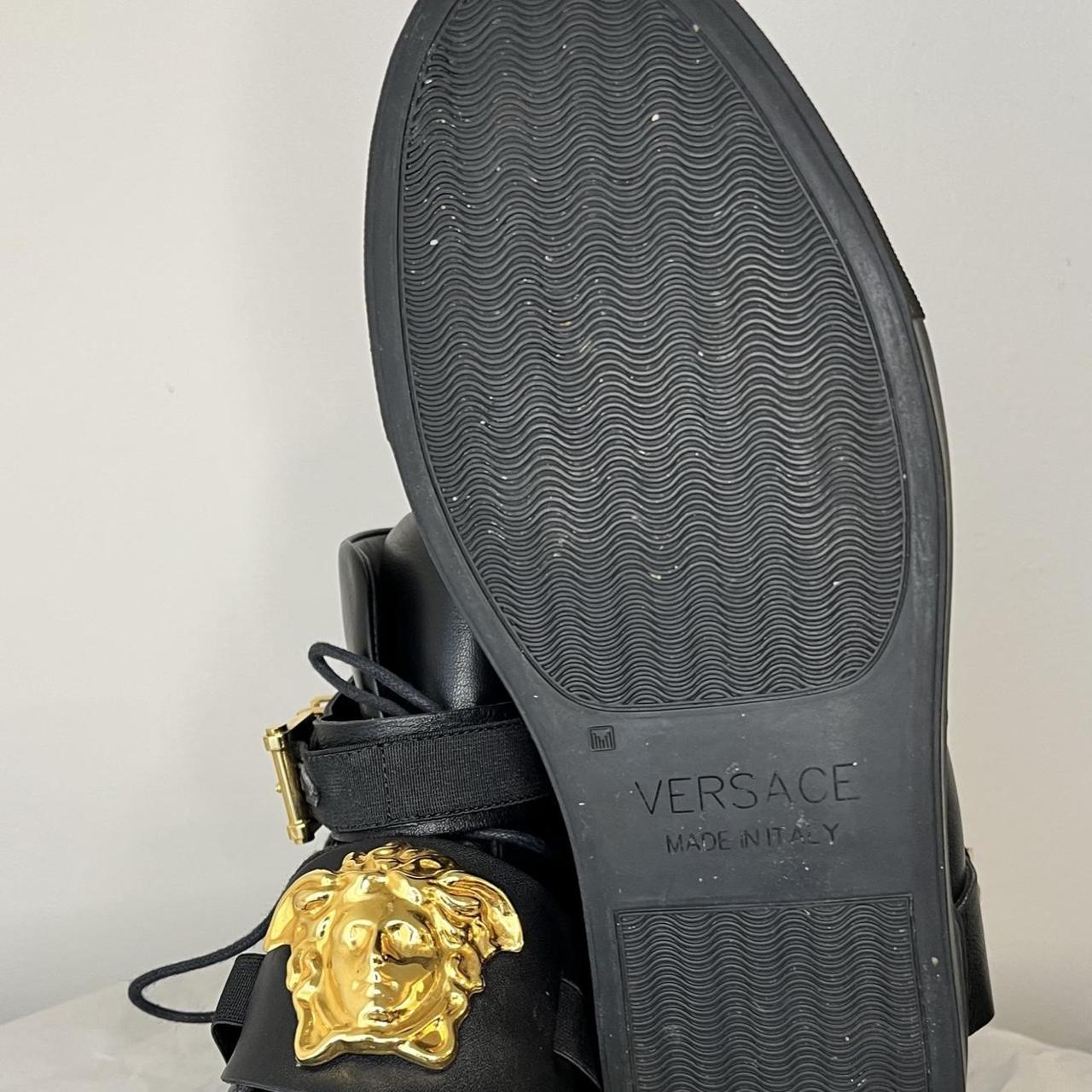 Versace medusa clearance head trainers