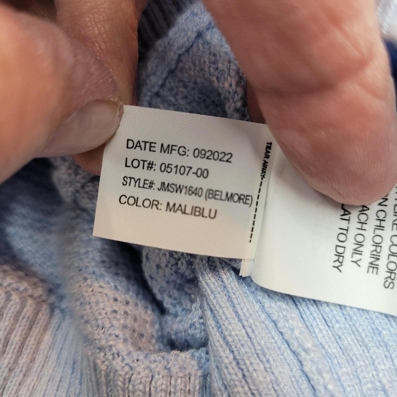 Johnnie-O Men's Sweater - Blue - M – Johnnie O Sw… - image 7