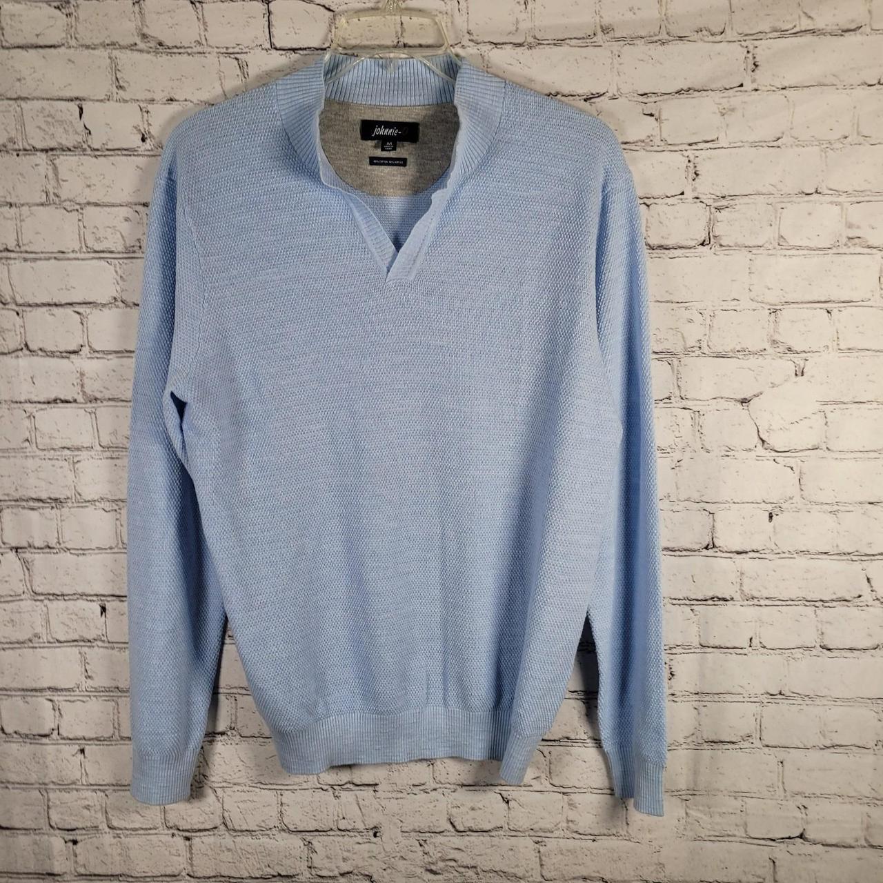 Johnnie-O Men's Sweater - Blue - M – Johnnie O Sw… - image 2