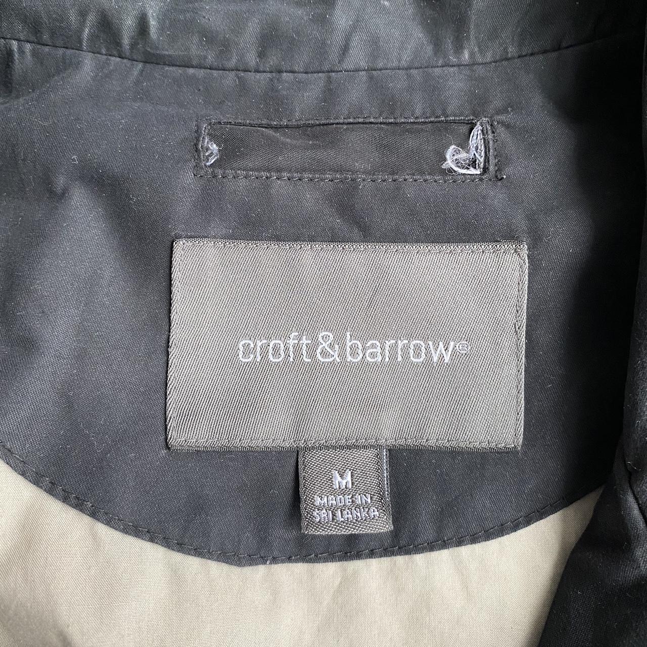 Croft & Barrow Men's Black Jacket | Depop