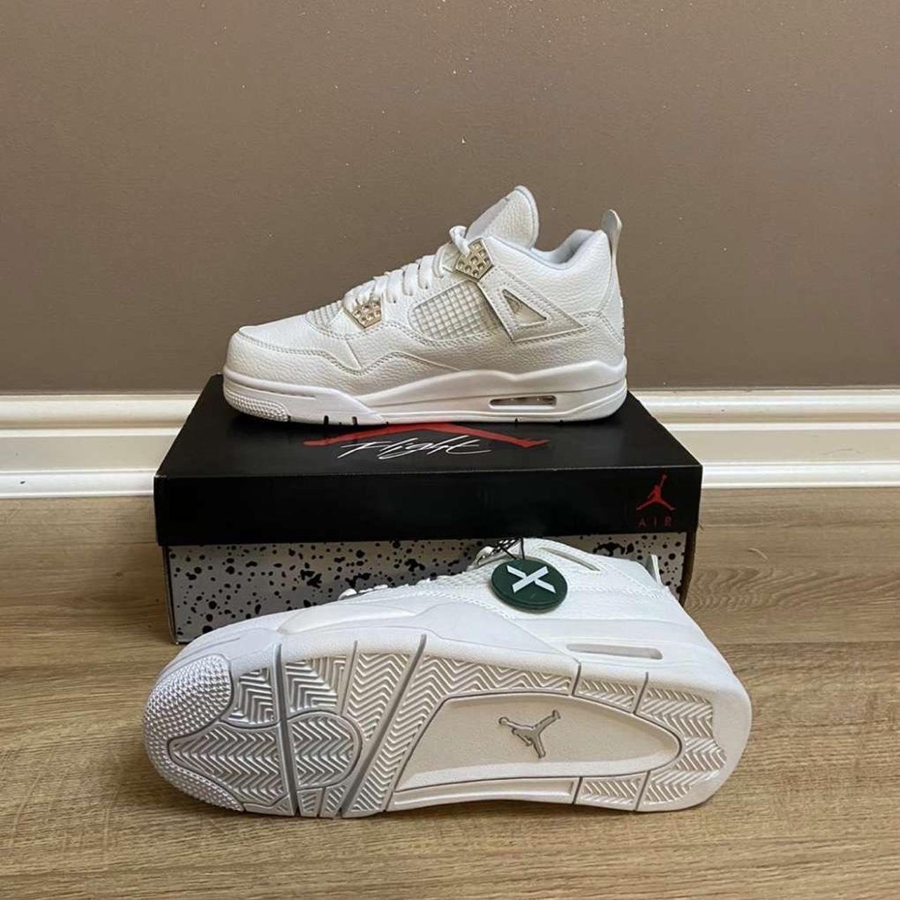 mens white jordan trainers