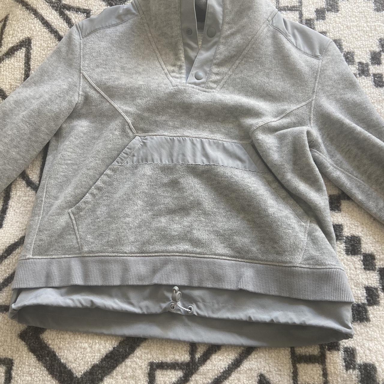 Ivivva by lululemon cute grey pullover. Size 12 in... - Depop