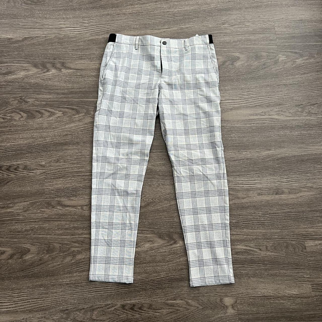 Plaid pants discount mens zara