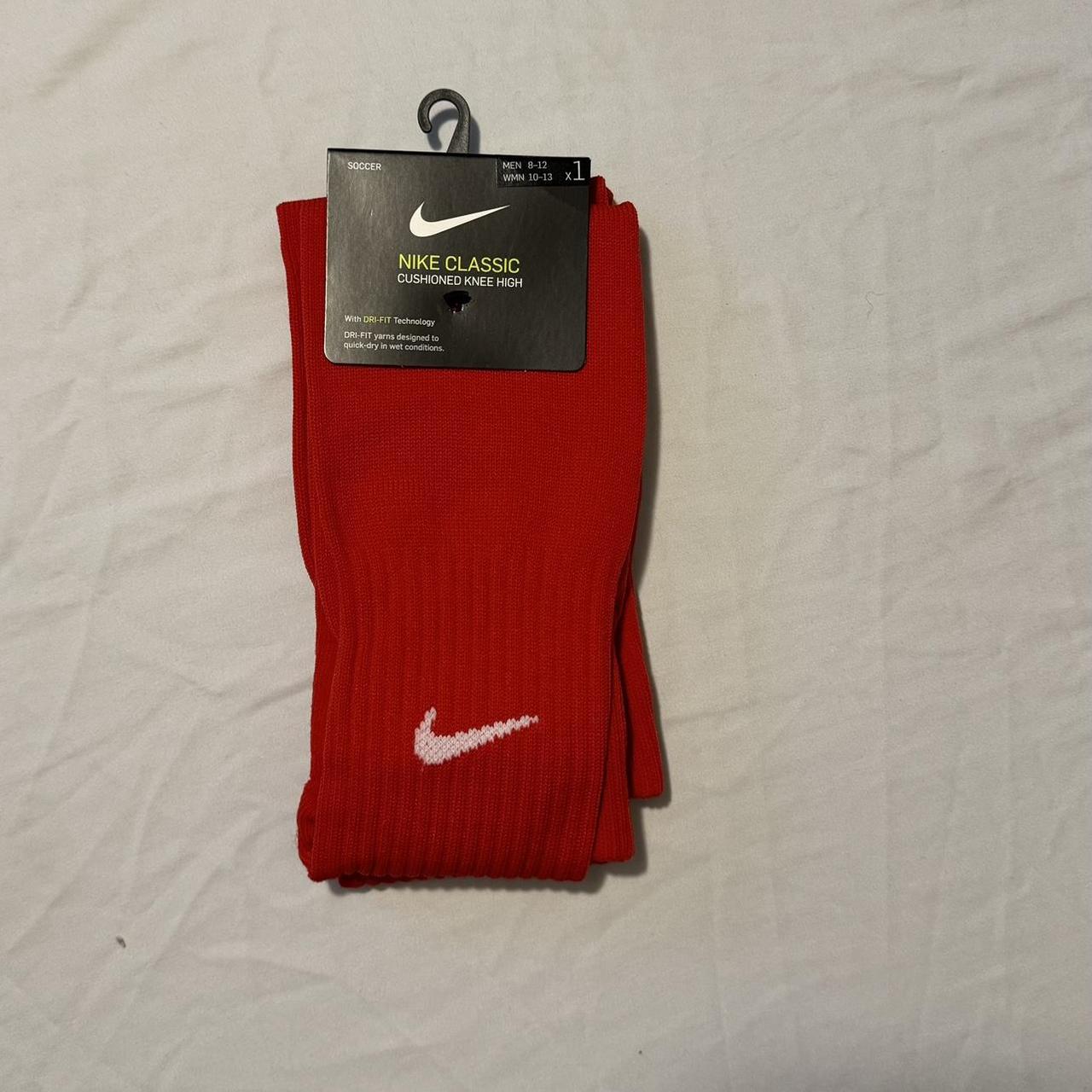 Red Nike Soccer Socks Retail $12 - Depop