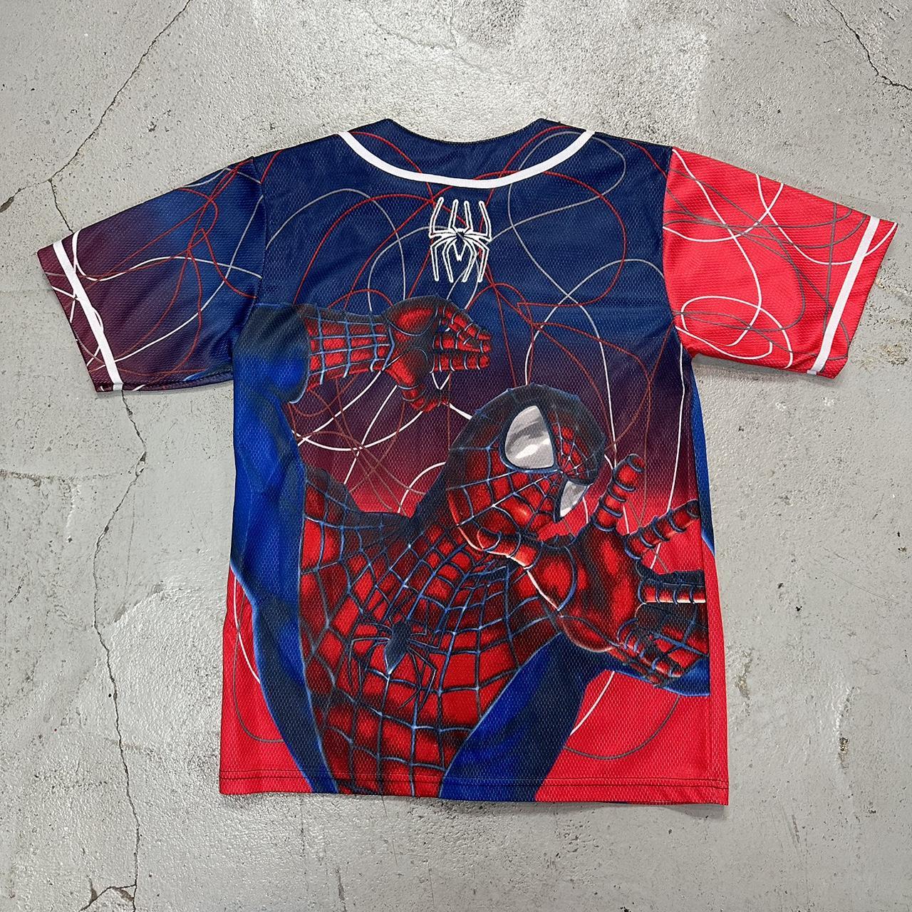 Vintage Spider-man Baseball Jersey