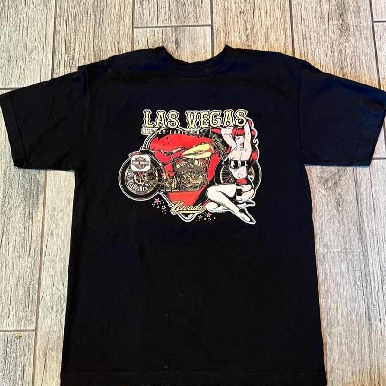 Harley Davidson Shirt Las Vegas Nevada Harley T - Depop