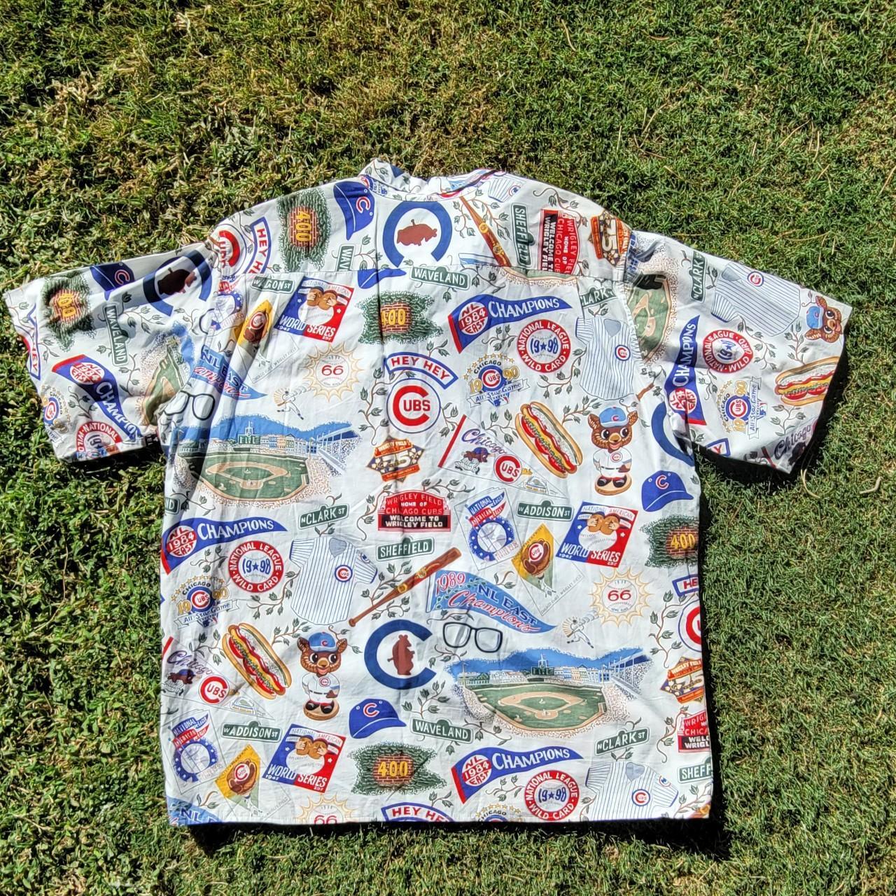 Mens Reyn Spooner Chicago Cubs Baseball Rare Vintage - Depop