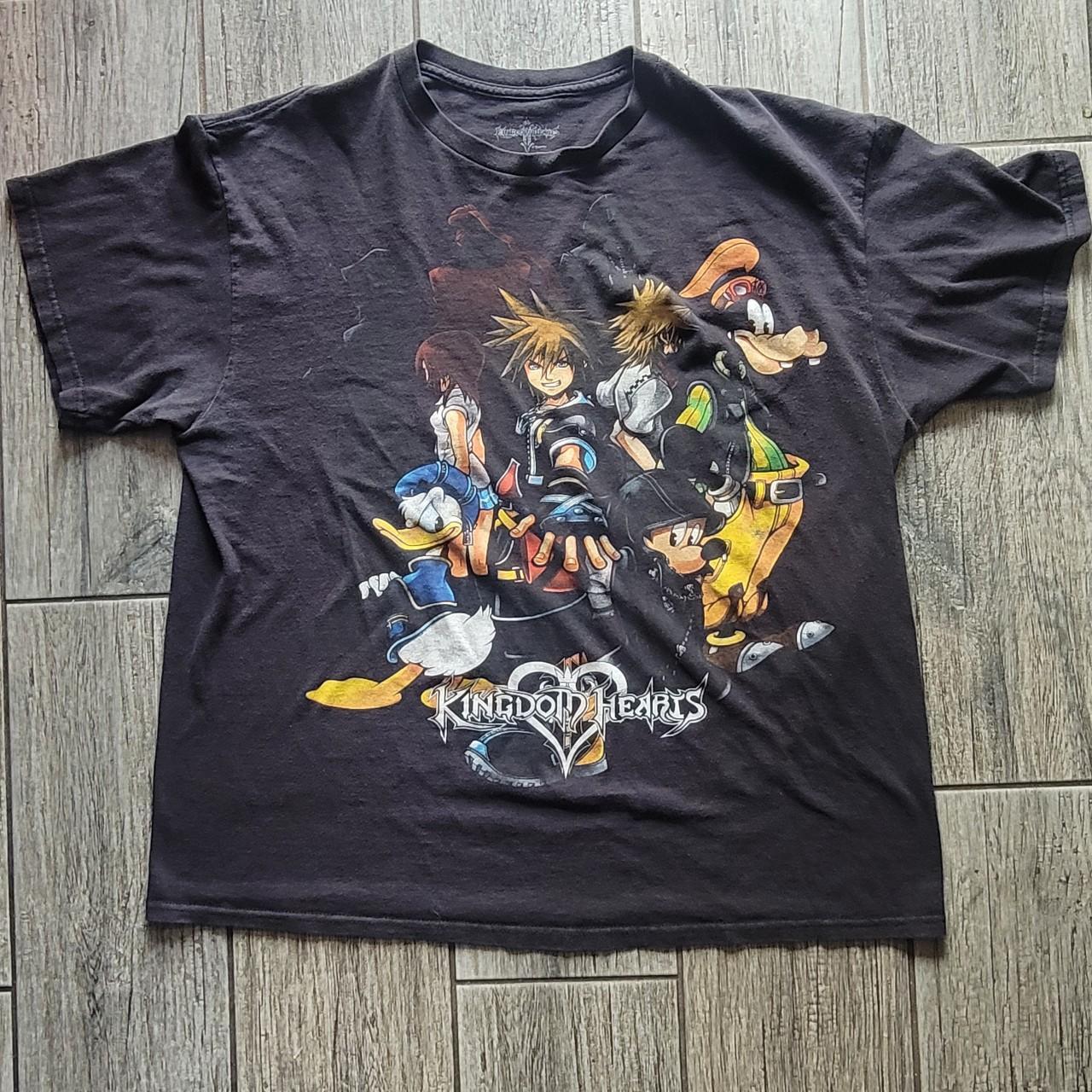 Kingdom Hearts Shirt Disney Kingdom Hearts T Shirt... - Depop