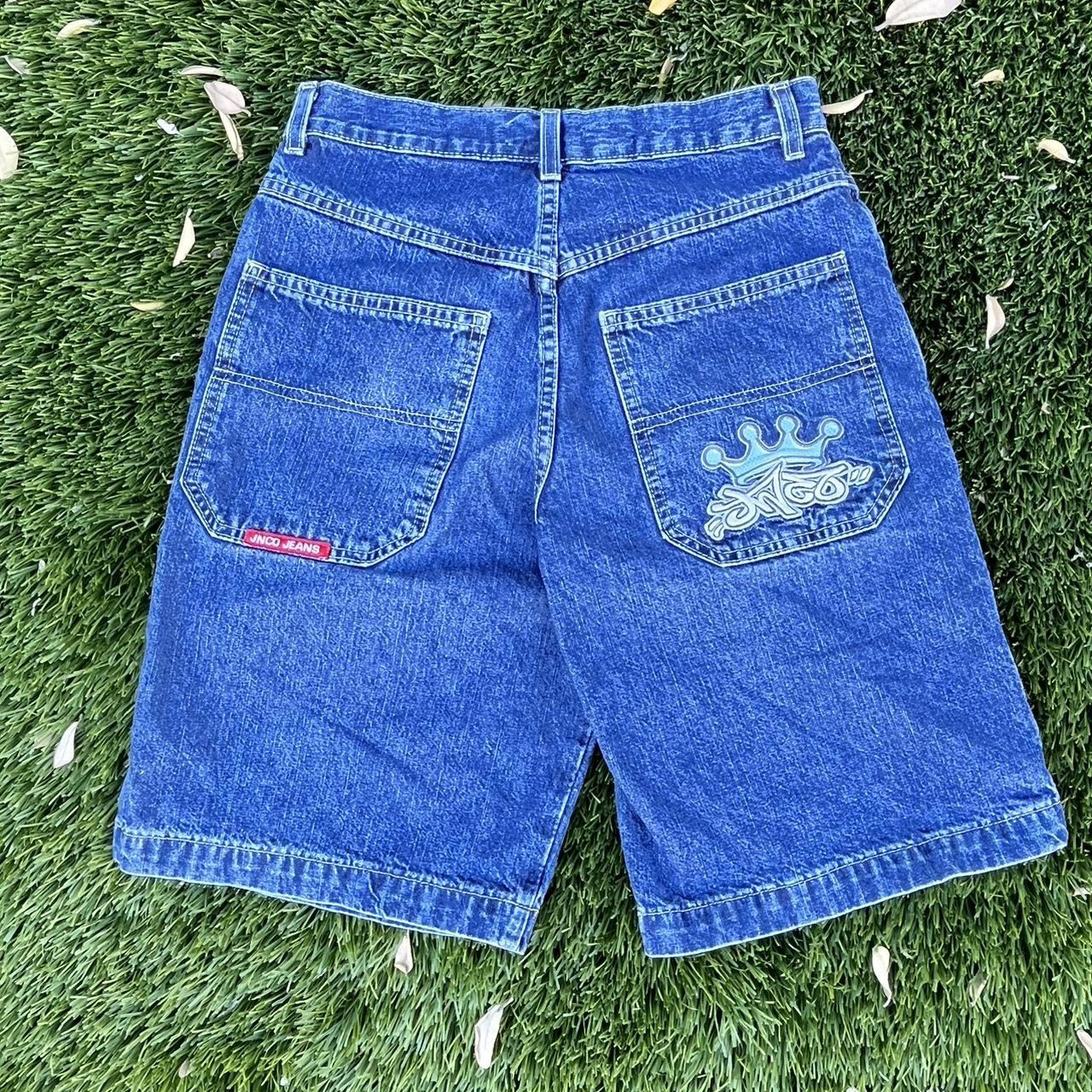 JNCO Rare Shorts Boys Size 16 Denim selling Jeans Cobra Embroidered