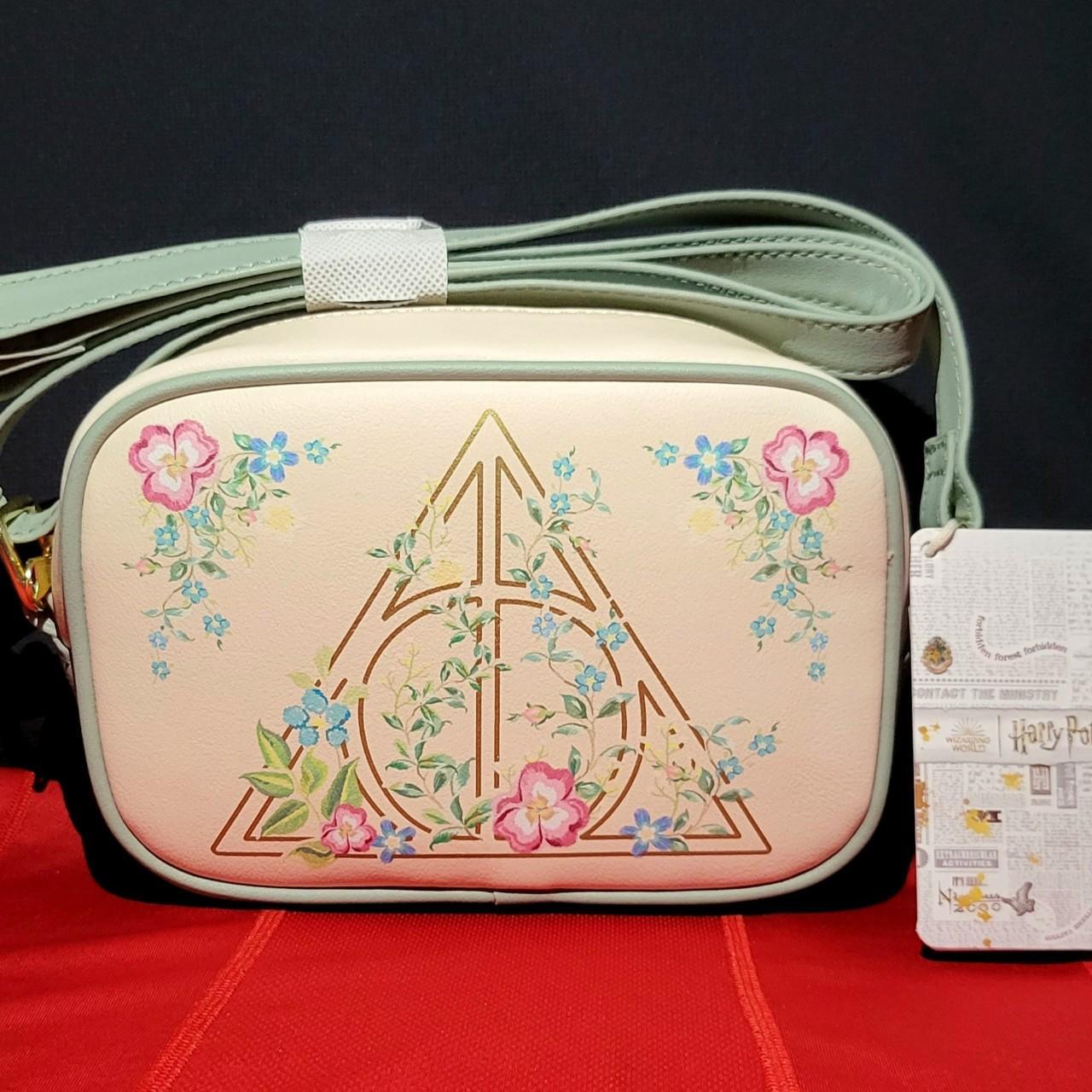 HP Deathly sale Hallows Floral Backpack Loungefly