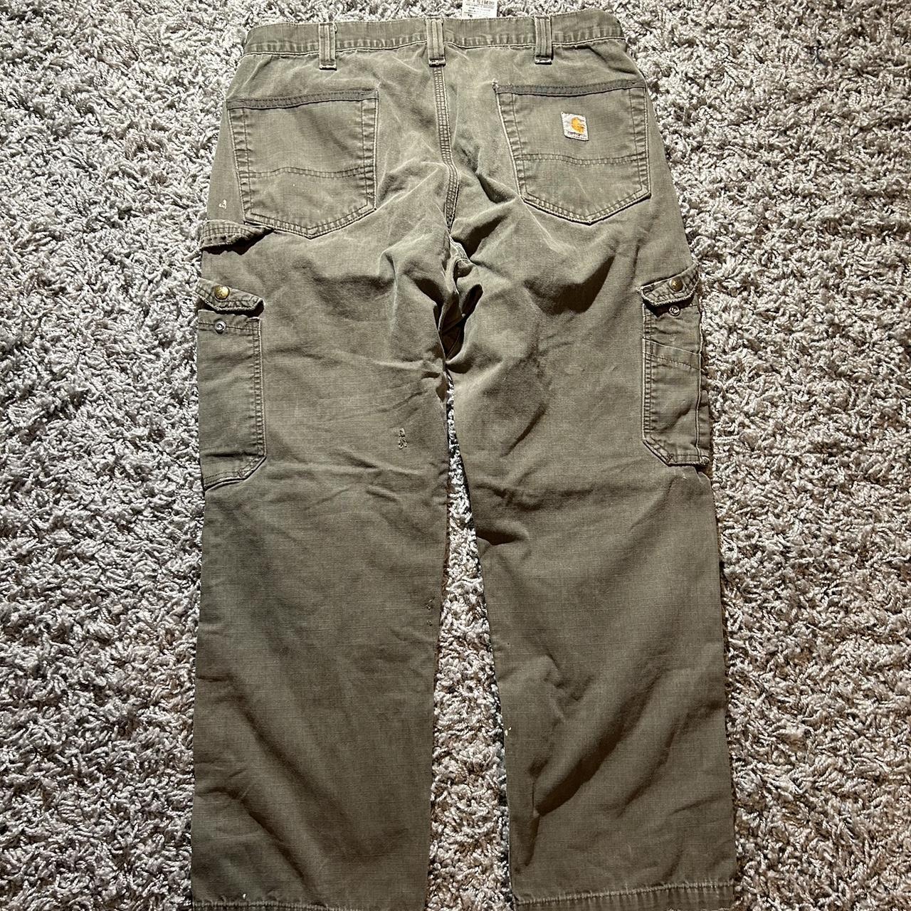 Carhartt Men's Green Trousers (3)