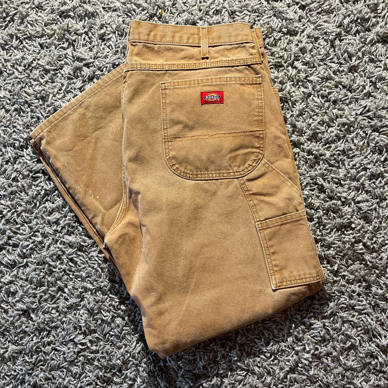 Brown Dickies pants Size: 38x36 Flaws: none - Depop