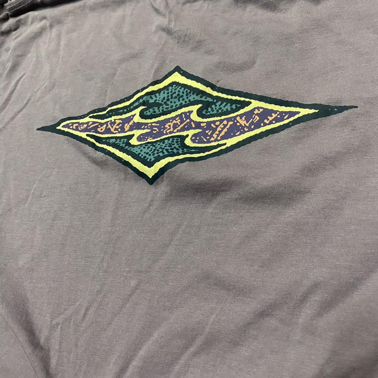 billabong grey t shirt
