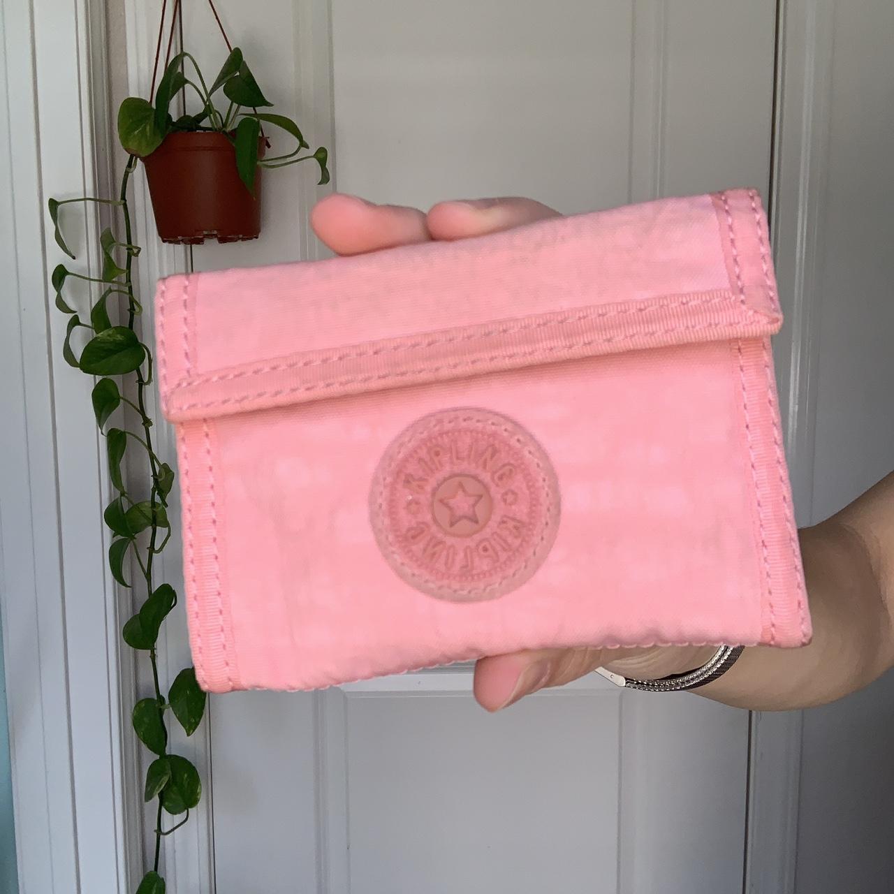 Kipling Women's Pink Walletpurses Depop
