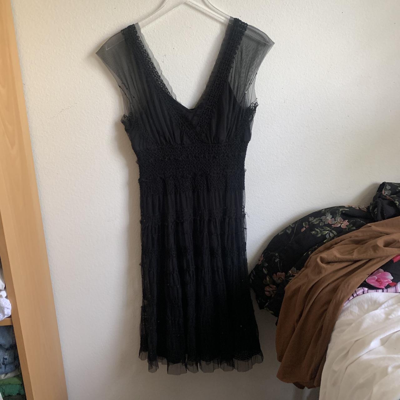 Max Studio Women S Black Dress Depop   P0 