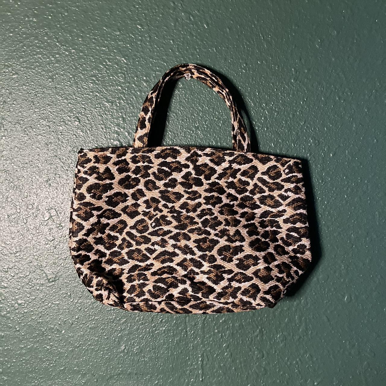 Y2k Cheetah small clutch bag no brand like new no