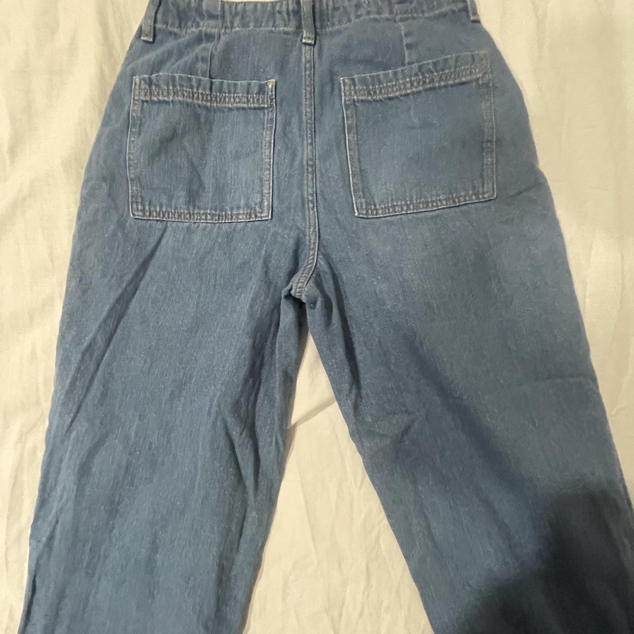 Light blue universal Thread baggy jeans Size 8 /... - Depop