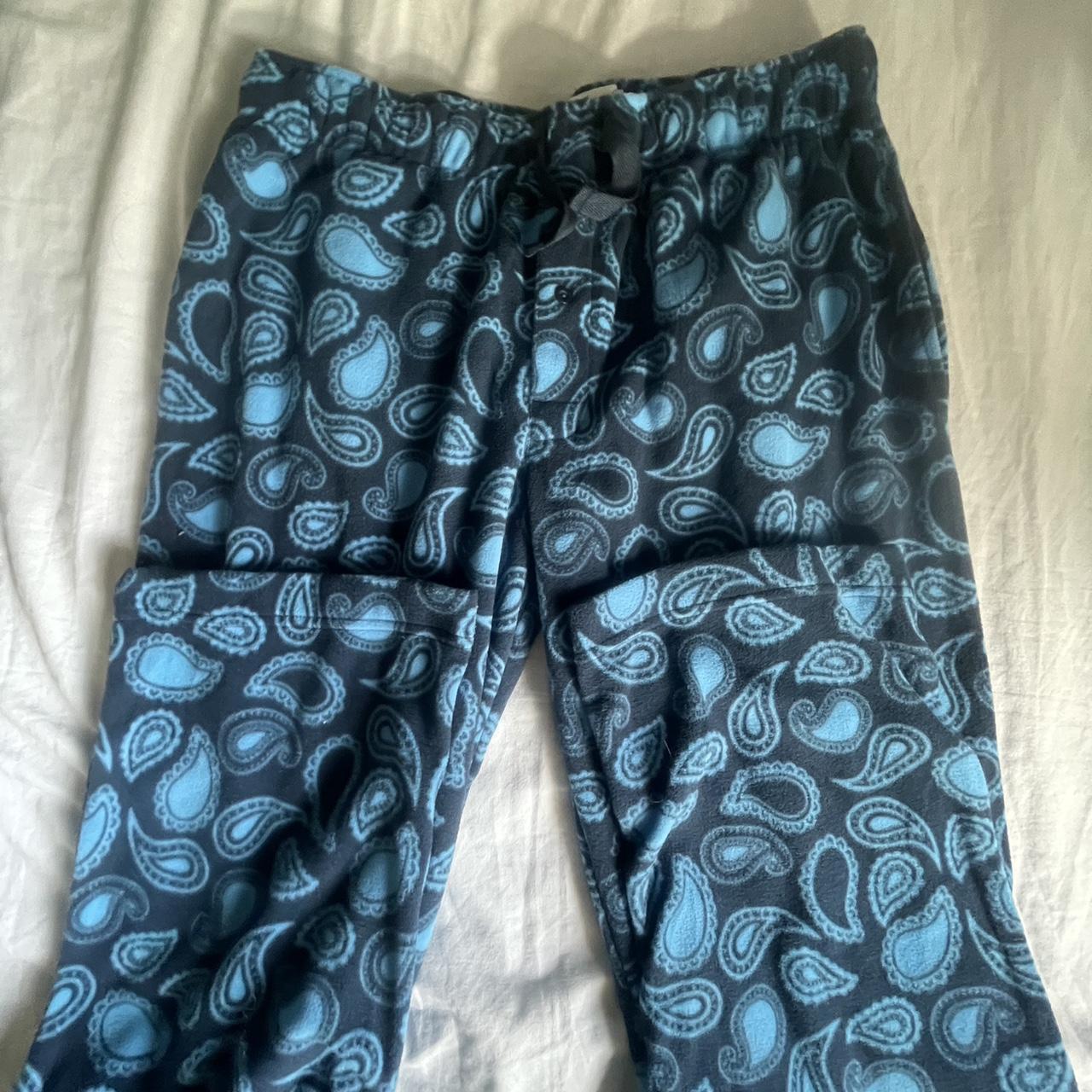 Goodfellow blue pajama pants - Depop