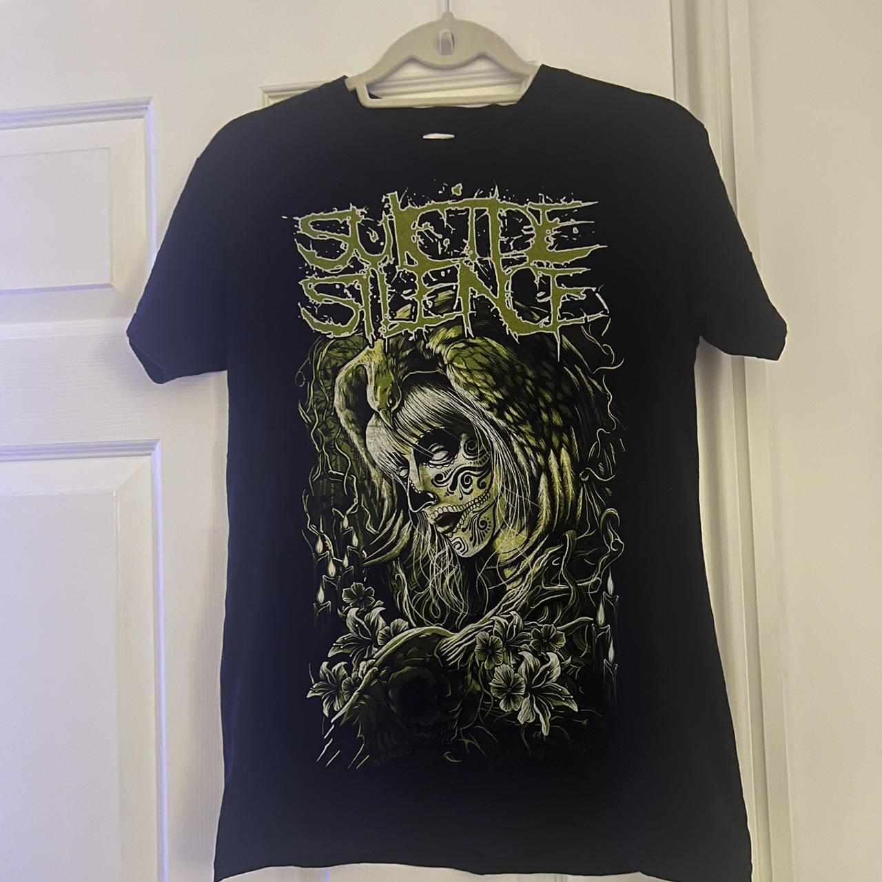 Suicide Silence band shirt Size - Small Light... - Depop