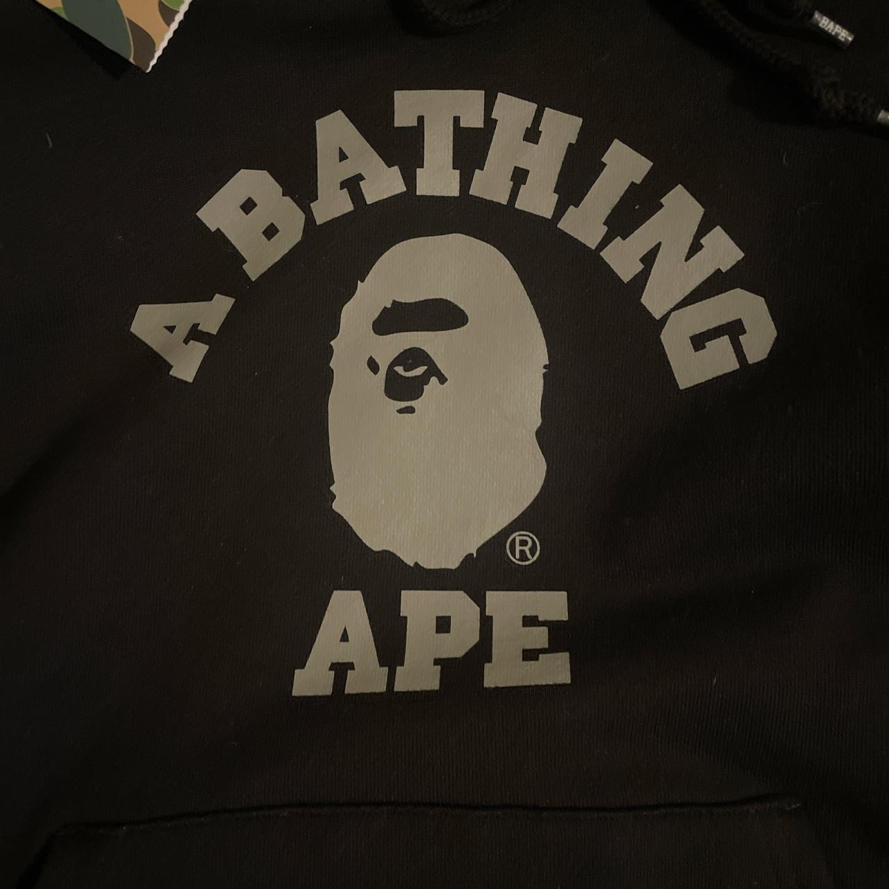 Bape sales college hoodie