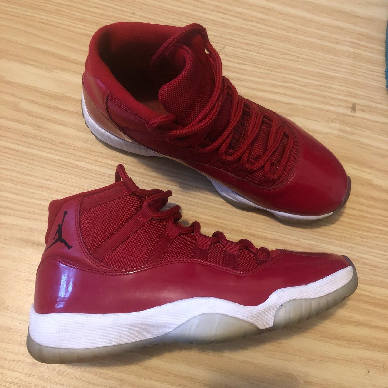 Jordan 11 ‘win like 96s’ 🔴 Super comfy and in great... - Depop