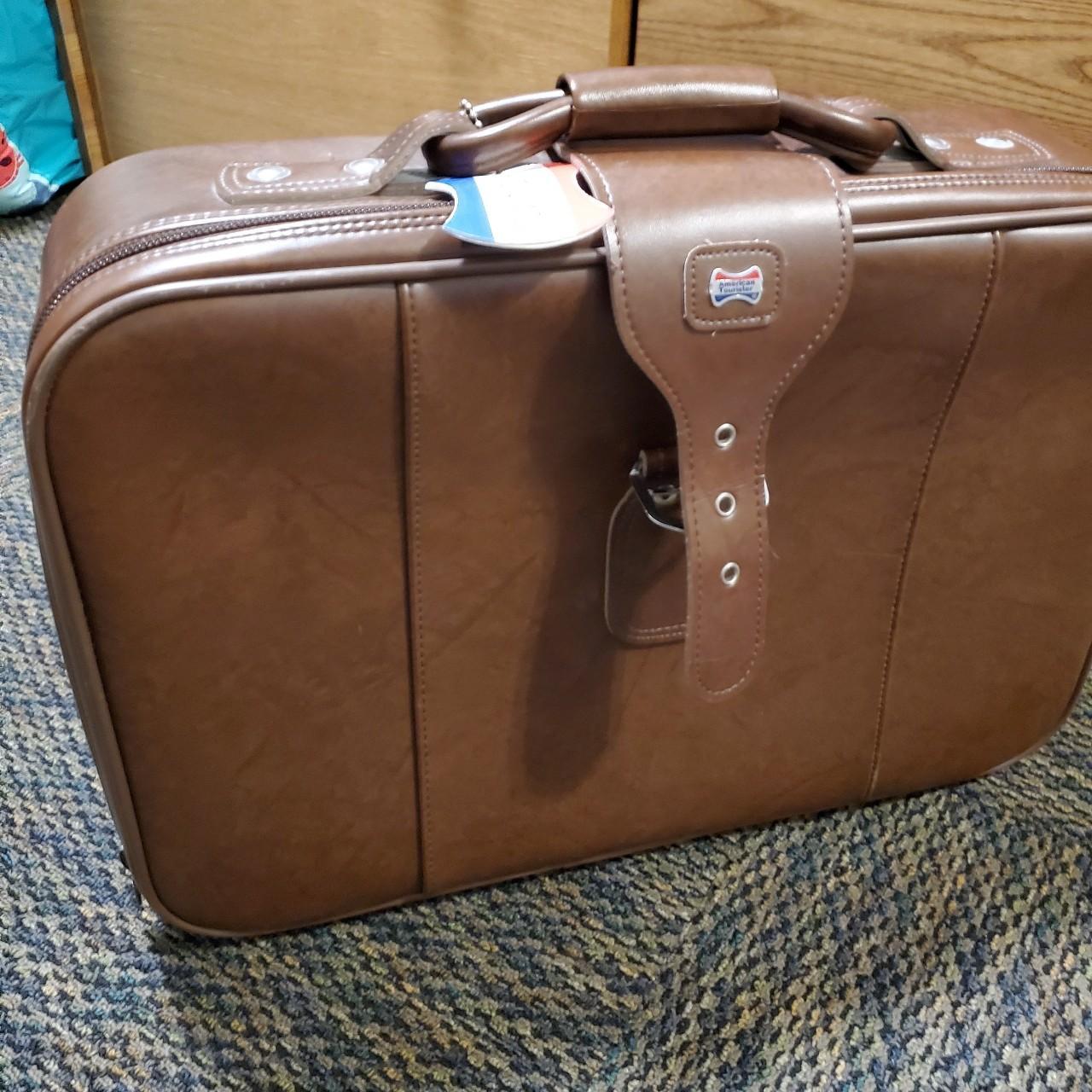 American tourister cheap leather briefcase