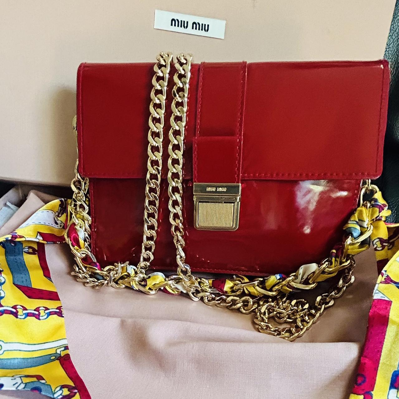 Crossbody bag from Miu Mui Comes with dust bag and... Depop