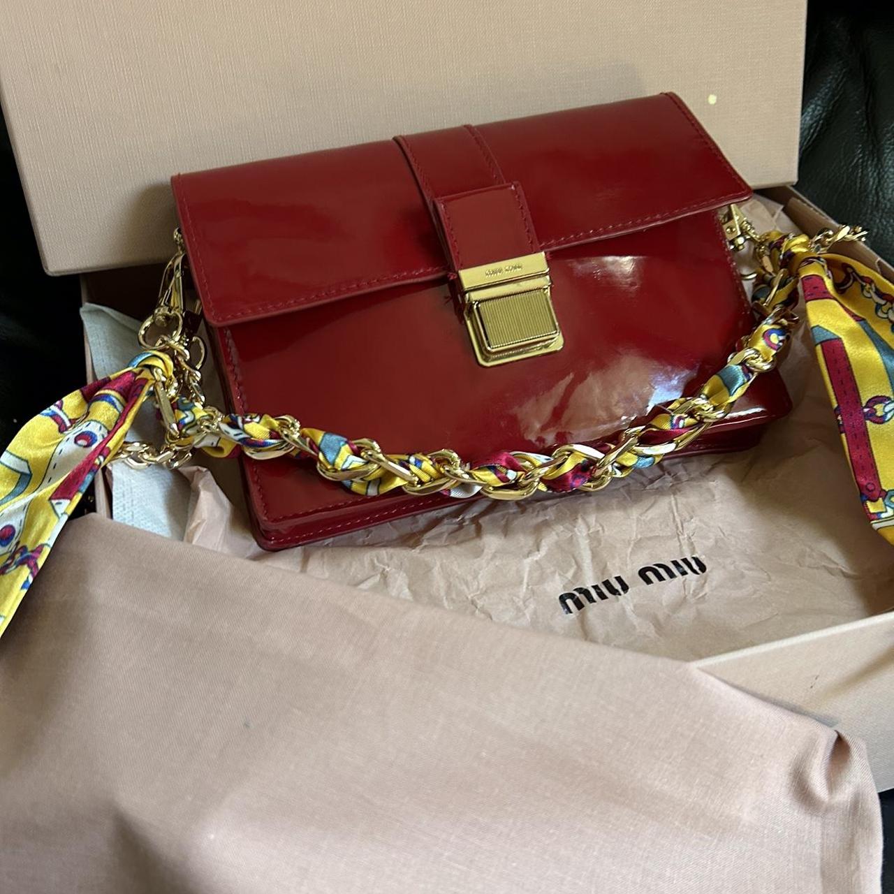 Crossbody bag from Miu Mui Comes with dust bag and... Depop