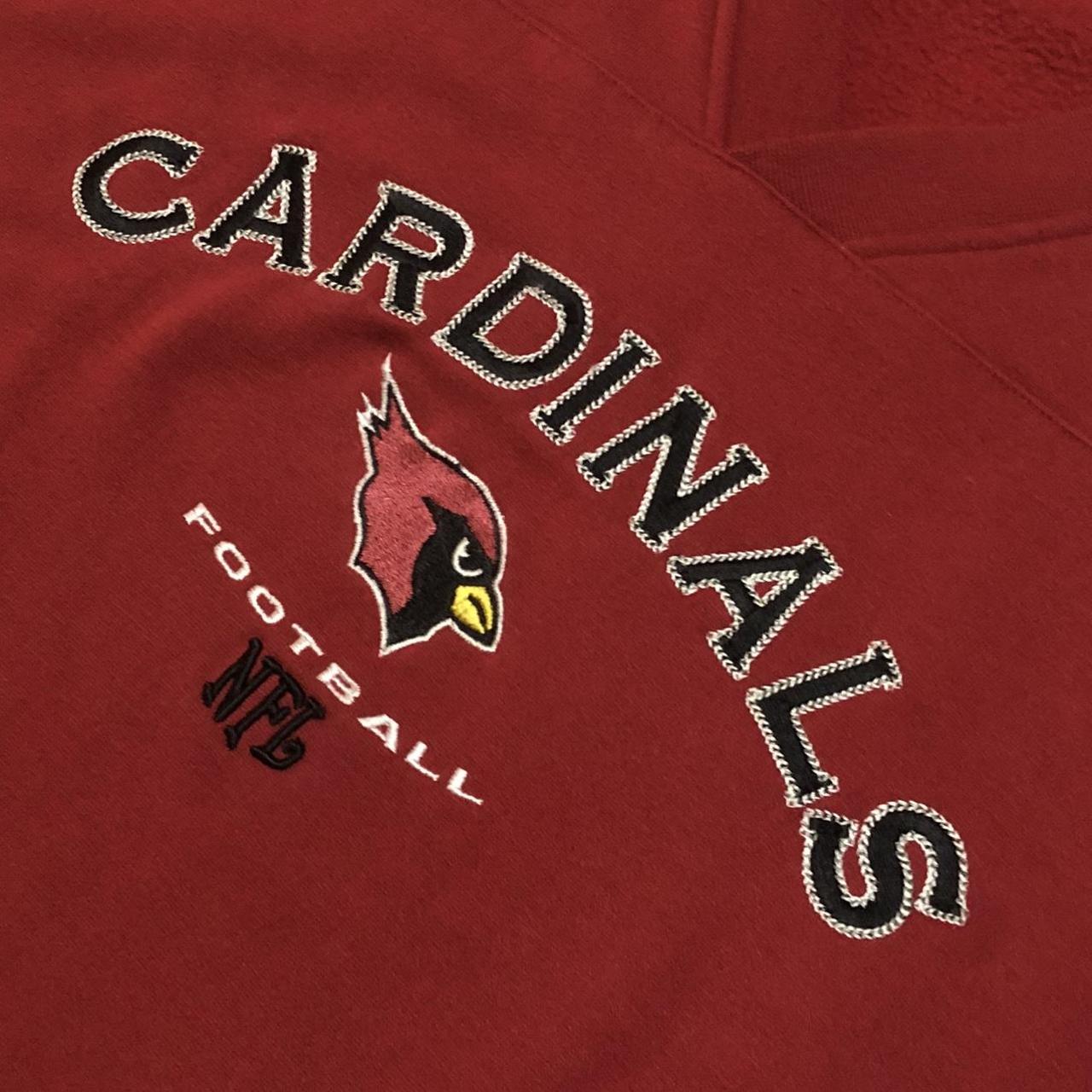 Arizona Cardinals zip-up hoodie Working zipper - Depop