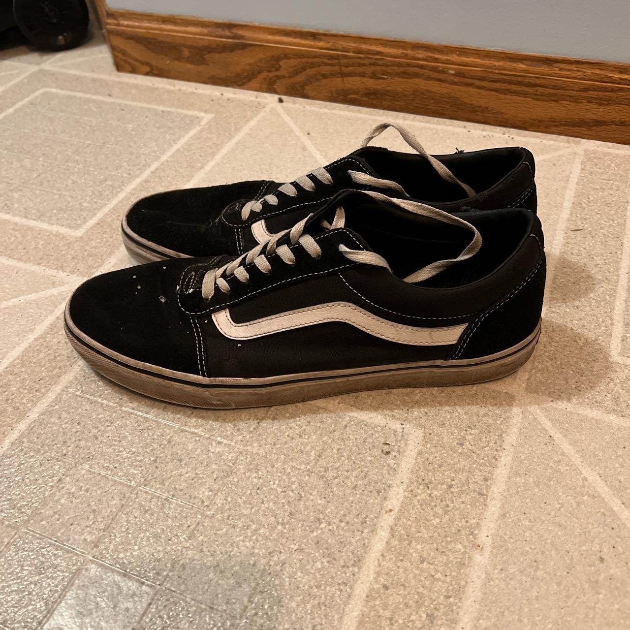 Check it out - Black pair of vans - classic - super... - Depop