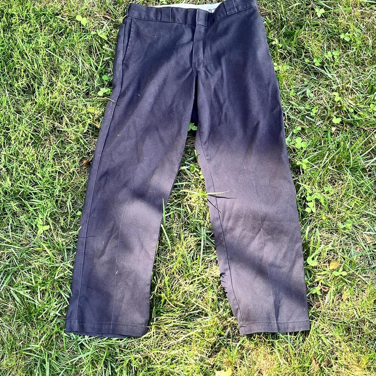 vintage dickies pants - black dickies pants... - Depop