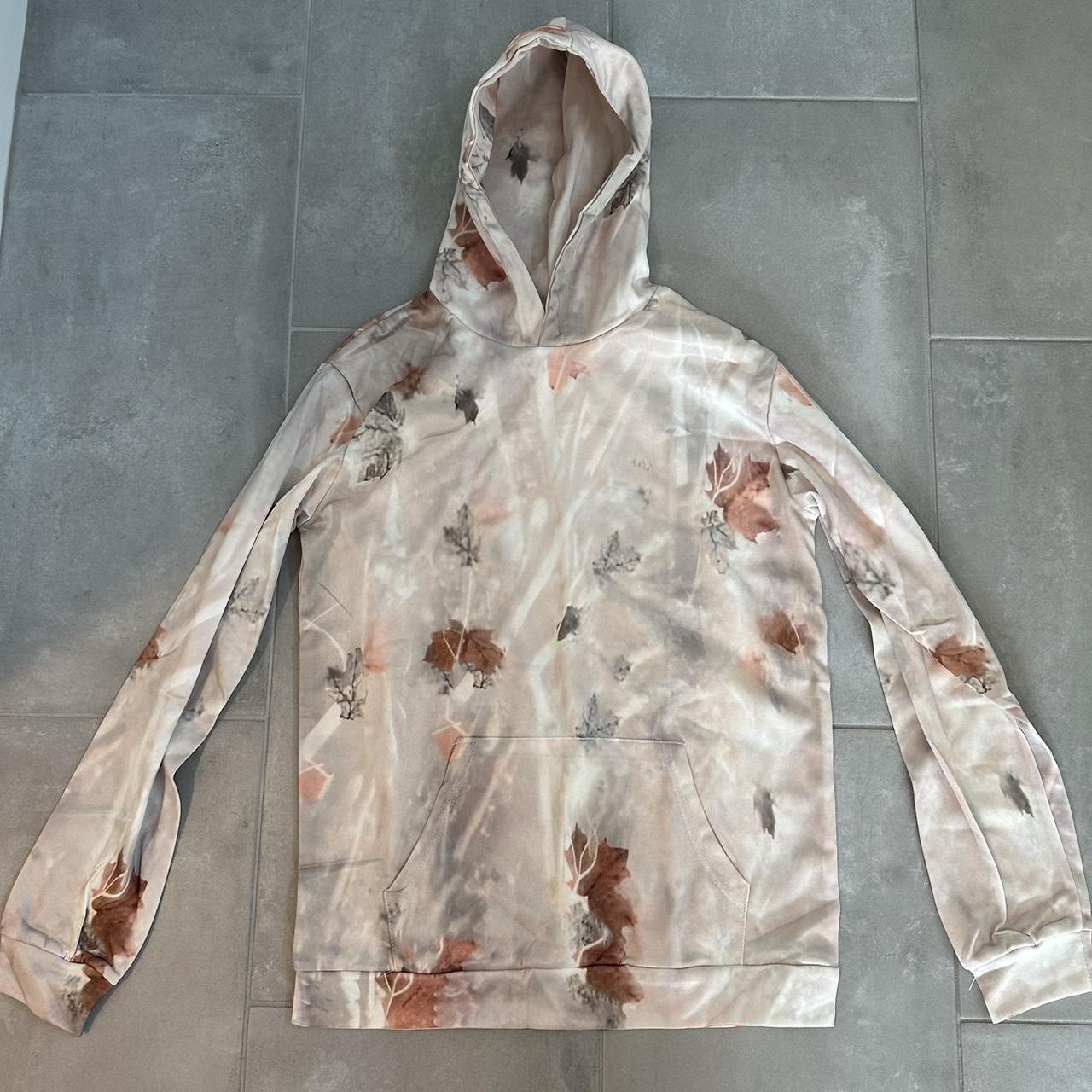 Light camo hoodie Medium Message before buy to... - Depop