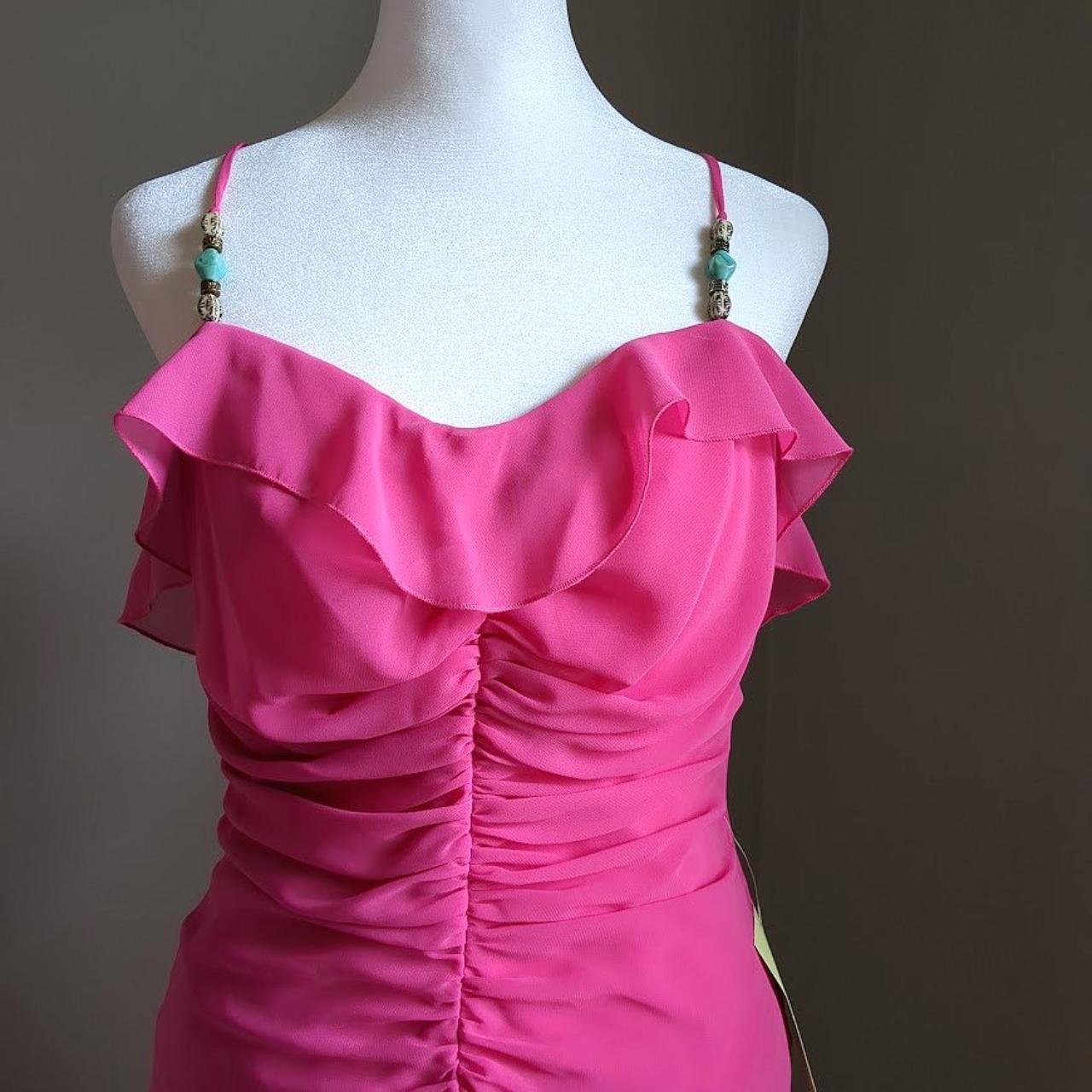 NWT ABS Allen Schwartz midi dress. Early 2000s.... Depop