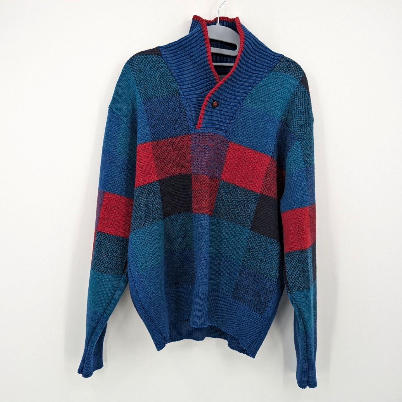 Vintage 1970s Pendleton Lobo wool knit sweater.... - Depop