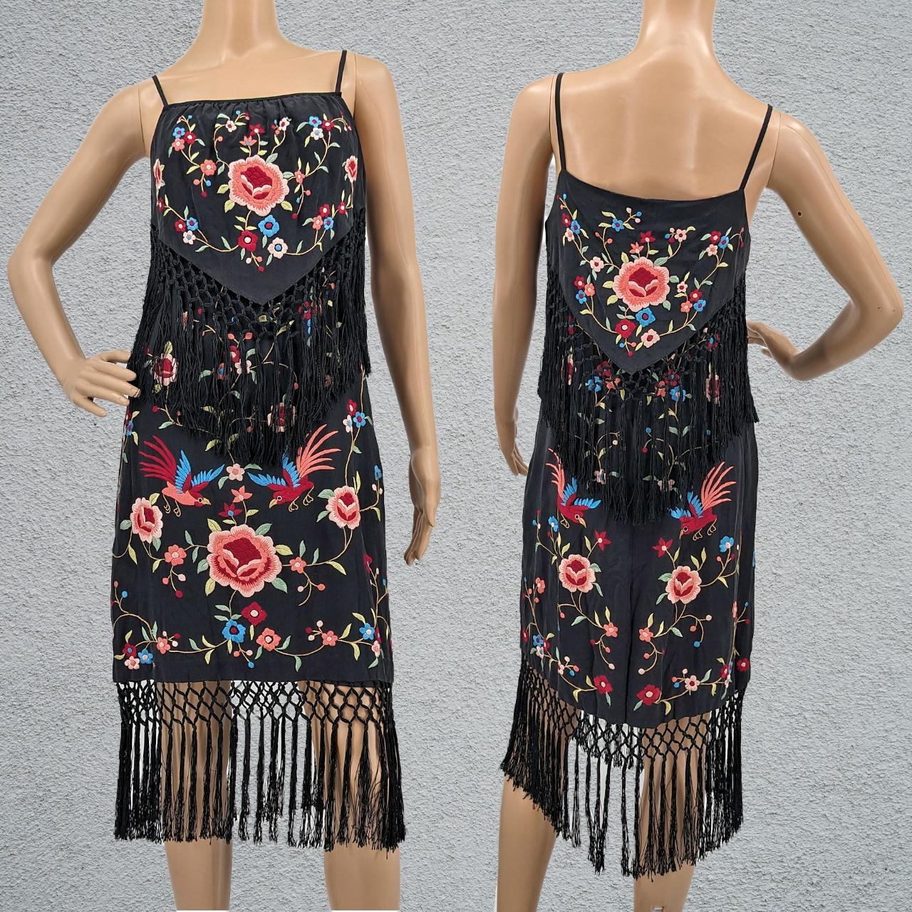 Sue Wong Embroidered Dress