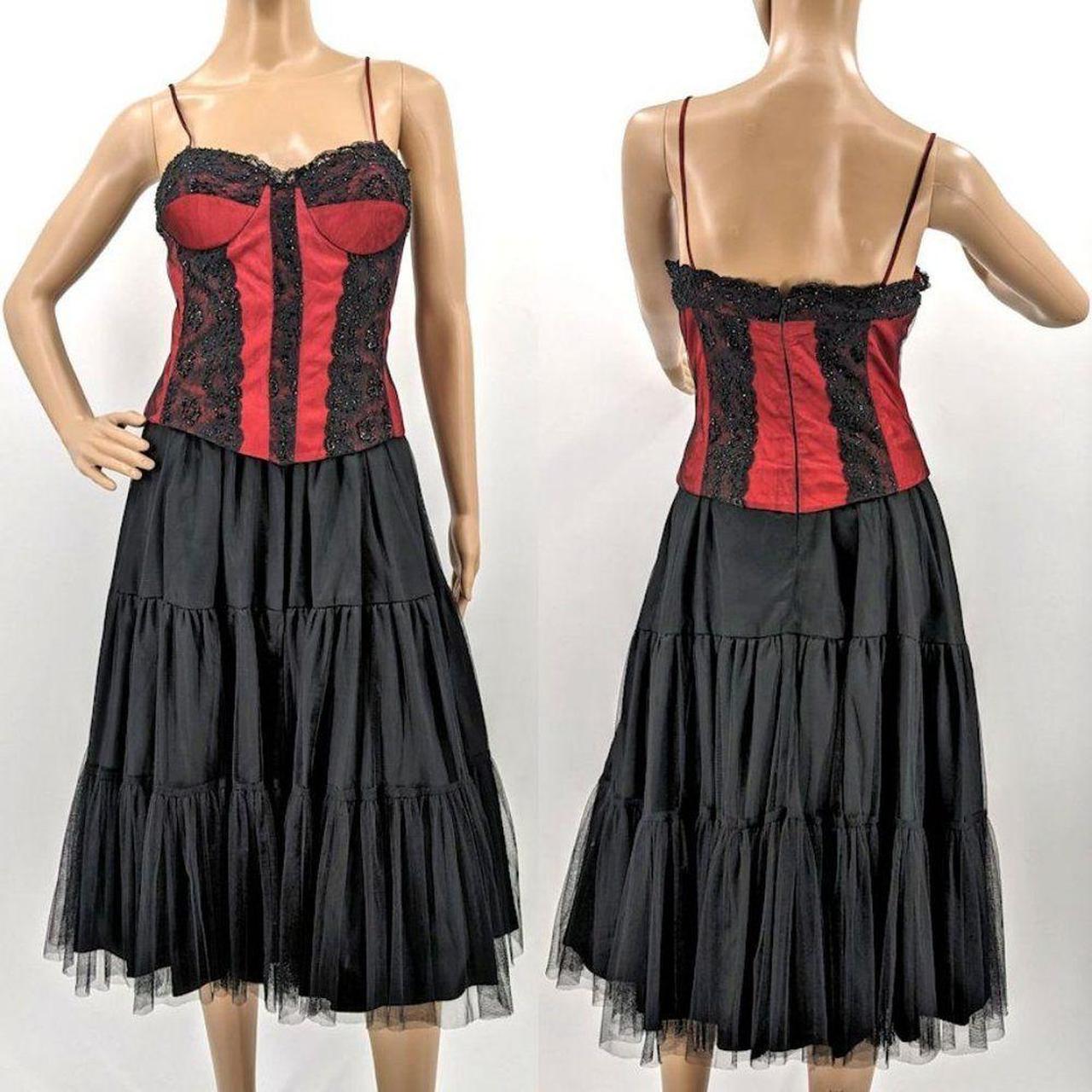 Corset dress 90s hotsell