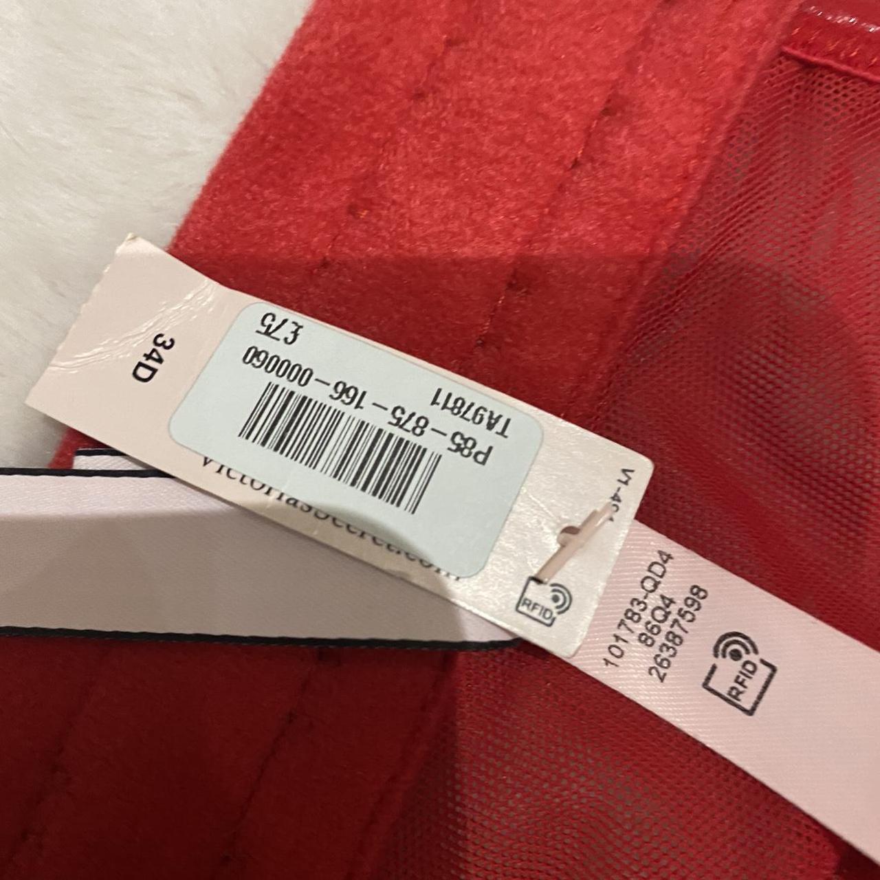 Victoria's Secret Women's Red Corset Depop