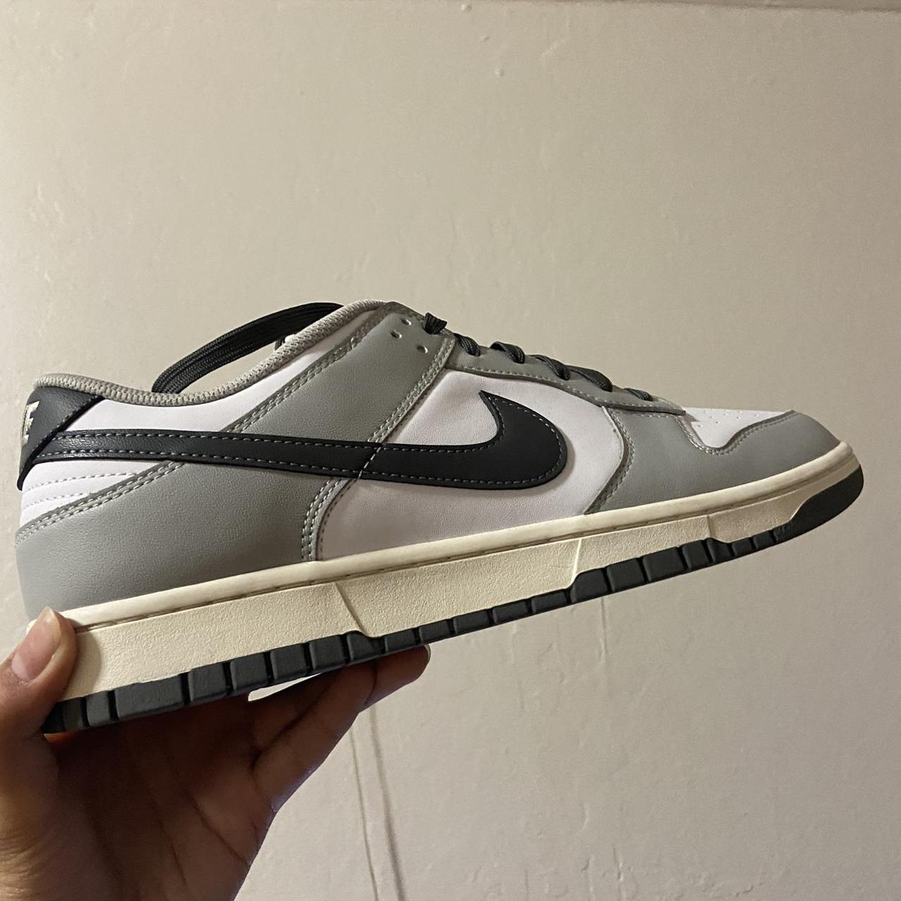 champion grey dunks