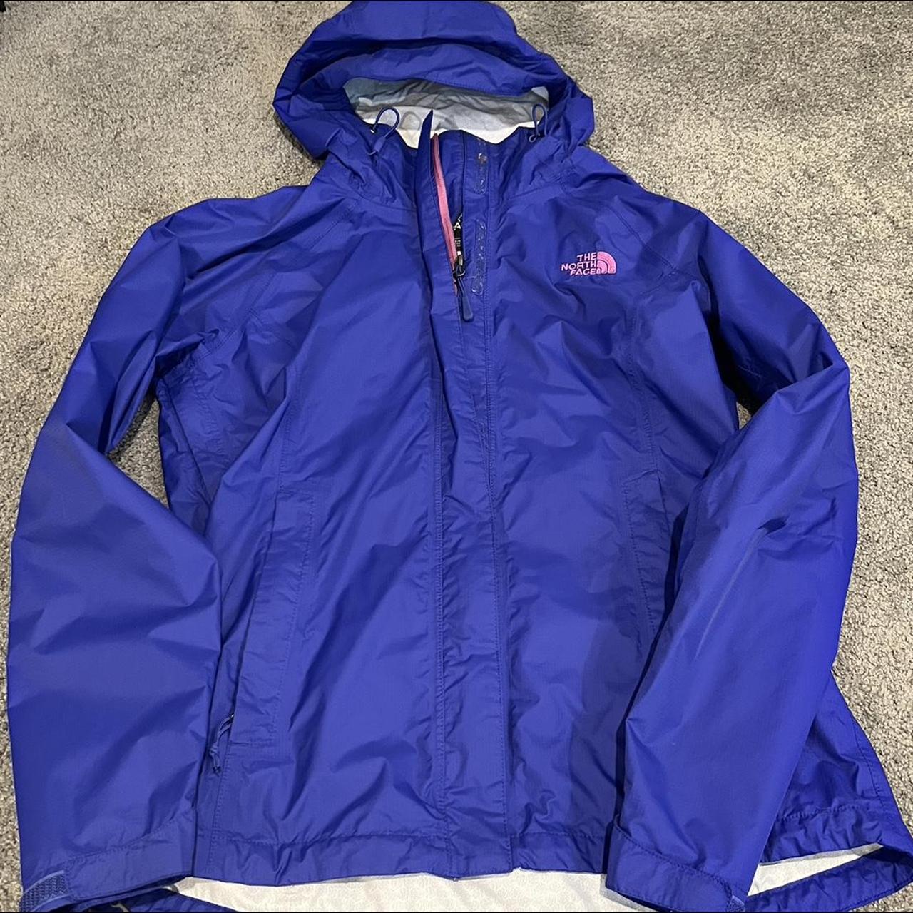 The North Face Women's Blue and Purple Jacket | Depop