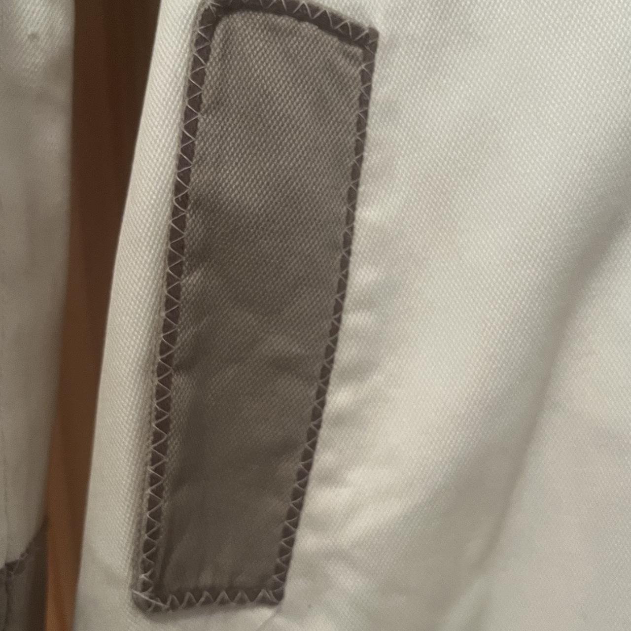 Boden mid length cream cotton coat. Beautifully... Depop