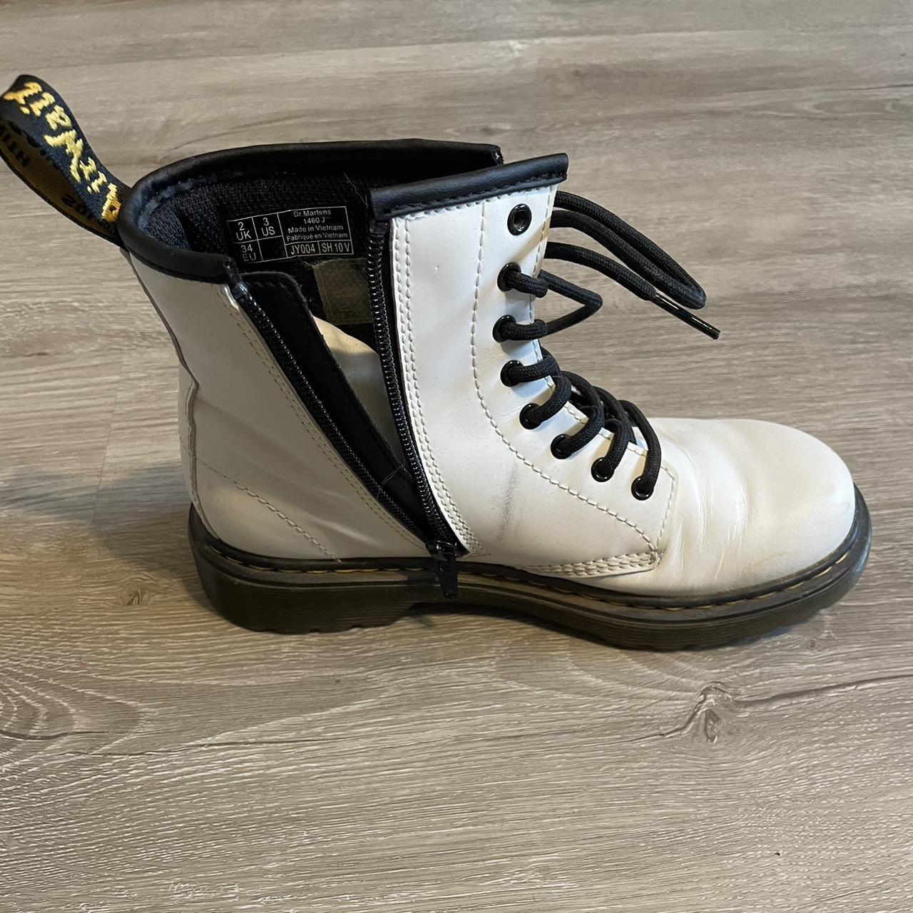 White Doc Martens Size 3 | Depop