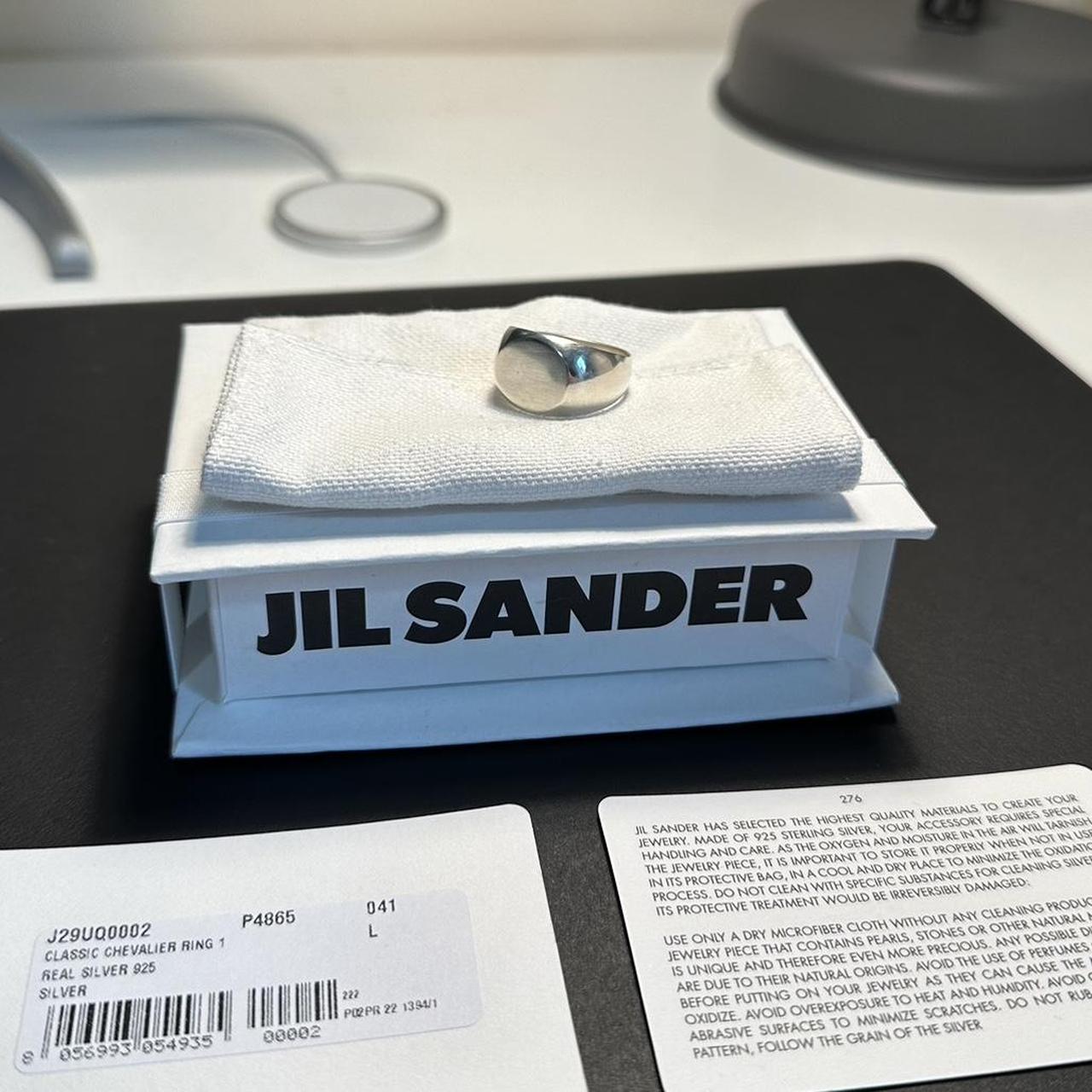 Jil Sander Men's Silver Jewellery
