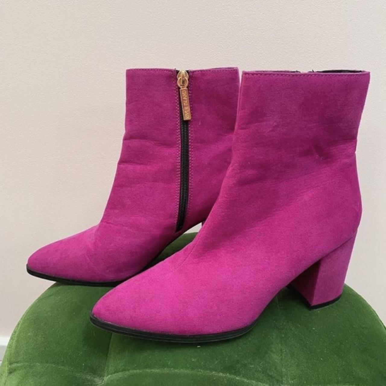 River island pink deals ankle boots