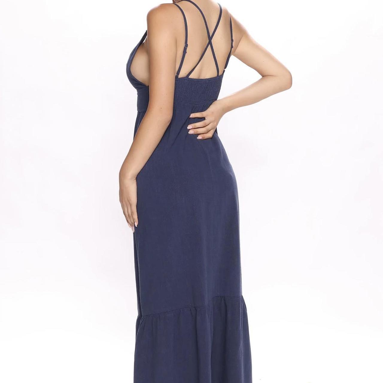 NWOT! Fashion Nova Tulum Coastline Maxi Dress Depop