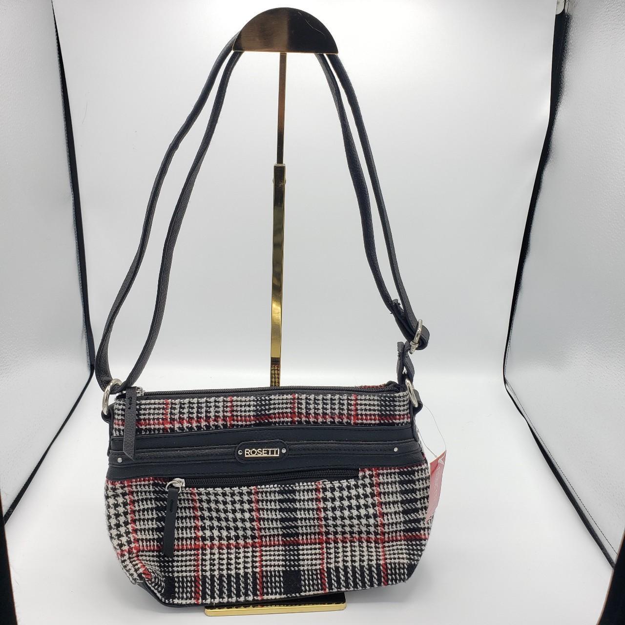 Rosetti Women's Bodhi Mini Crossbody Bag, Faux Leather Purse, Adjustable  Strap, Black, One Size: Handbags: Amazon.com