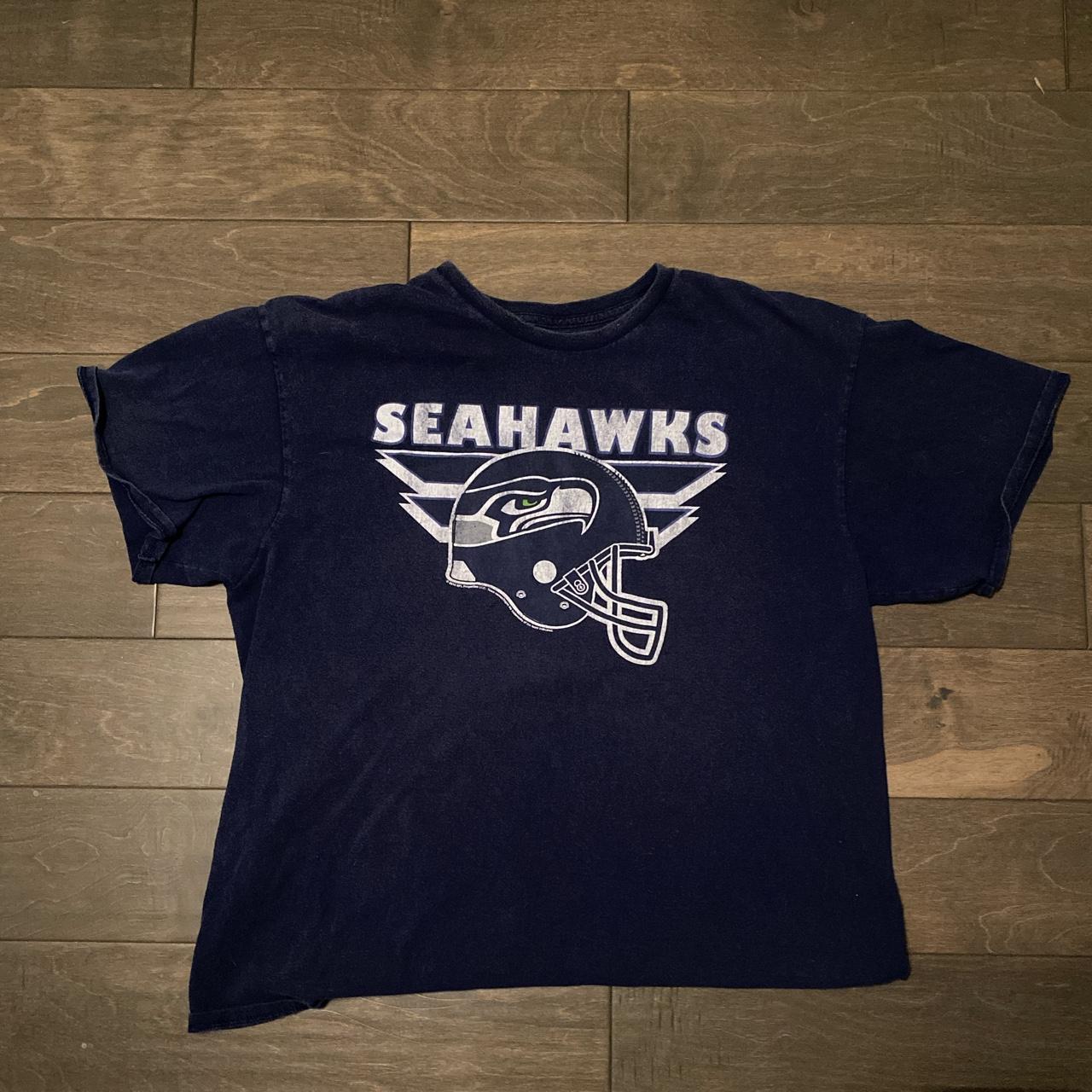 Dope vintage Seattle Seahawks t-shirt. No tag but - Depop