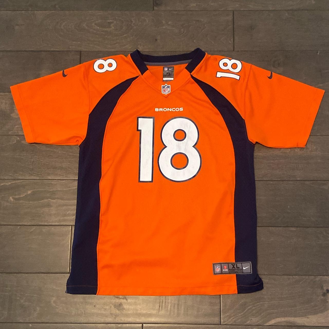 NFL Denver Broncos Peyton Manning Jersey T-Shirt - Depop