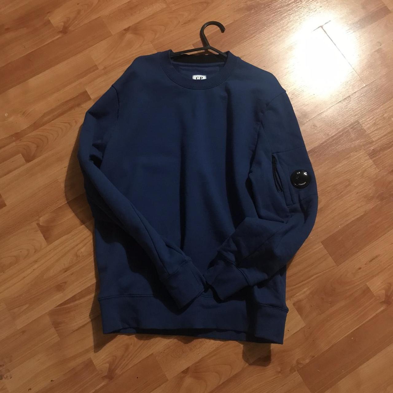 cp company jumper blue