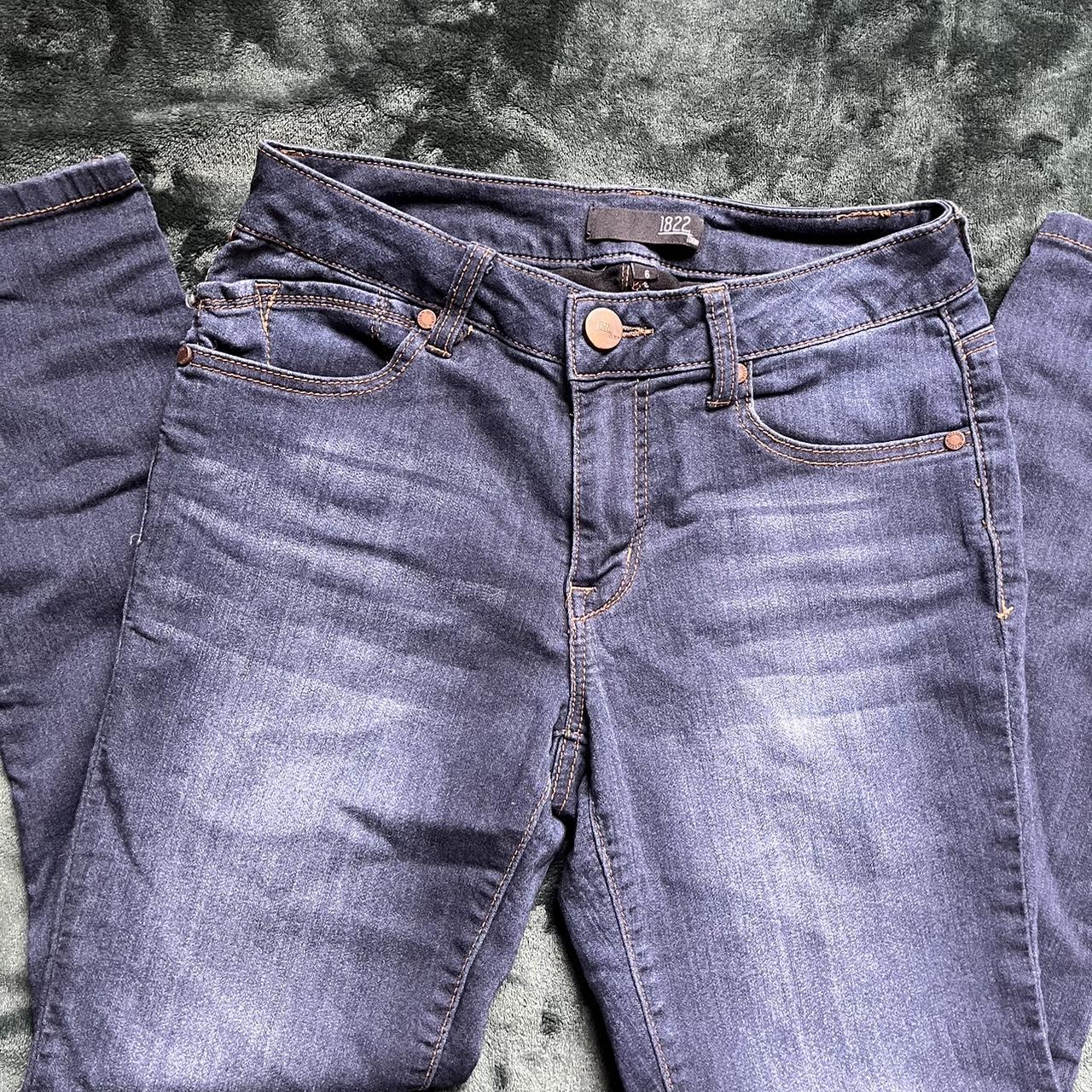 1822 Denim Women's Blue Jeans | Depop