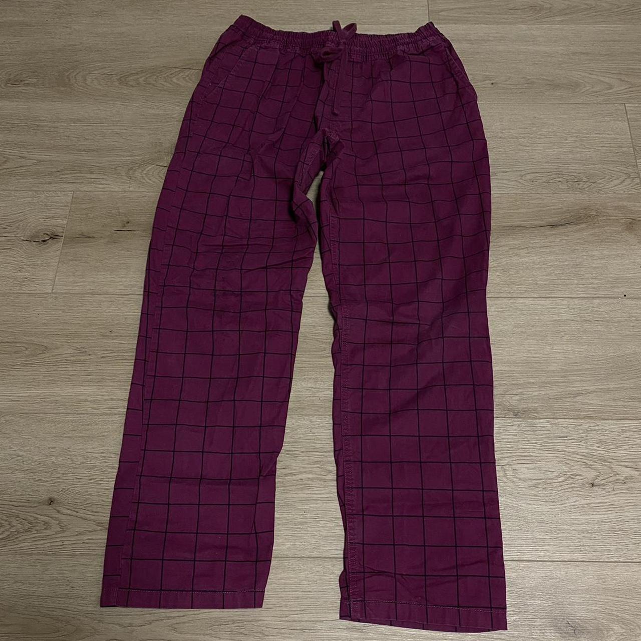 Vans pants outlet mens purple